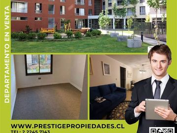 Departamento en Venta en N65724 - Venta Departamento Padre Miguel de Olivares - Santiago - 2D2B1E1Bo