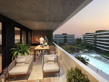 Exelente departamento en venta 3 ambientes ,PB con terraza| Palmeras Campus