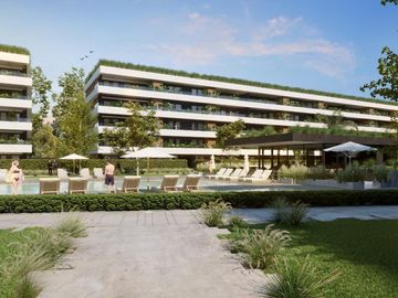 Exelente departamento en venta 3 ambientes ,PB con terraza| Palmeras Campus