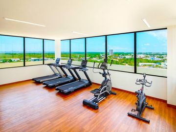 ELEGANTE y CÓMODO Departamento   AMENIDADES   EXCELENTE UBICACION Cancun PISO 7