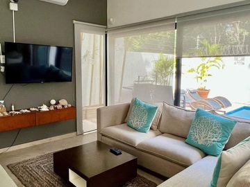 Hermosa Casa 3 Rec en Arcos Bambú con Alberca Privada