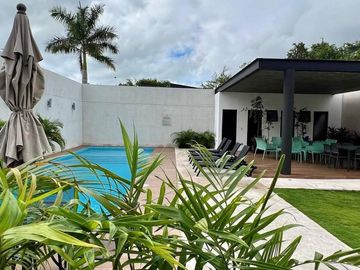 Hermosa Casa 3 Rec en Arcos Bambú con Alberca Privada