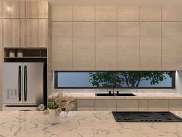 Residencia en VENTA en Bosques de las misiones Sector Encinos con patio de 119 mts2, equipada.