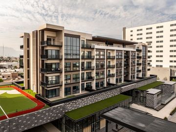 Departamento con jardín en pre venta