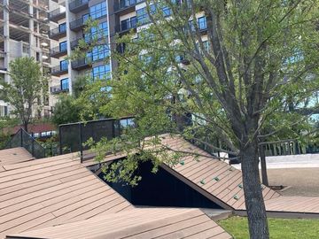 Departamento con jardín en pre venta