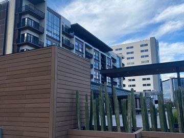 Departamento con jardín en pre venta