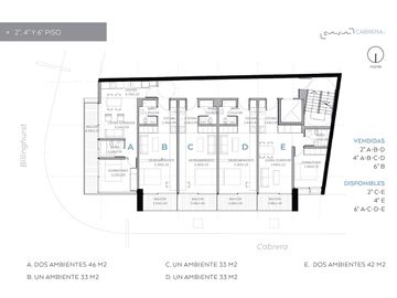 Monoambiente en venta en Palermo