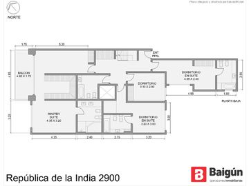 DUPLEX CON BALCON TERRAZA EN PALERMO