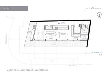 Monoambiente en venta en Palermo