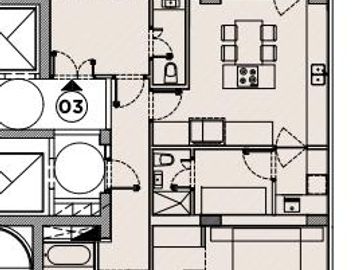Departamento en venta 4 ambientes en Quantum bellini!