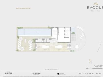 EVOQUE OLAZABAL - Venta 2 ambientes c balcón aterrazado Villa Urquiza - Full Amenities