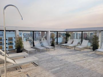 EVOQUE OLAZABAL - Venta 2 ambientes c balcón aterrazado Villa Urquiza - Full Amenities