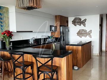Departamento en Venta en Cancun, Condominio Antaal, Puerto Cancun