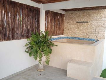 Casa frente al mar en Santa Clara, Yucatan