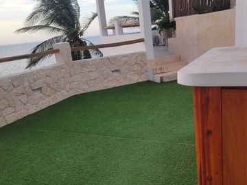 Casa frente al mar en Santa Clara, Yucatan