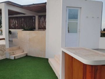 Casa frente al mar en Santa Clara, Yucatan