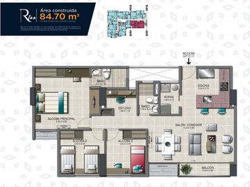 Amplio apartamento de 3 alcobas en Bavaria