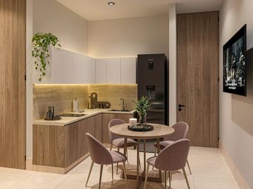 Residencias universitarias con amenidades en venta frente la Anáhuac en Country Club, Mérida