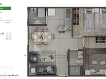 Departamento en  Venta en Miguel Hidalgo, Tacuba MG. 24-4260