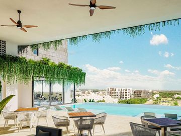 * Departamentos en venta en Arbolada Residencial, Cancun