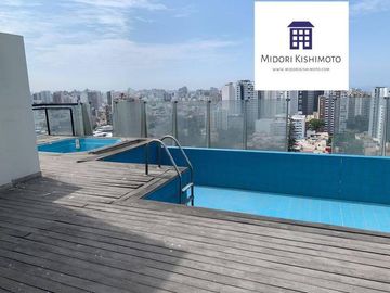 Dpto 84m2 de 3 habitaciones con cochera a 1/2 cdra de Av. SAN FELIPE