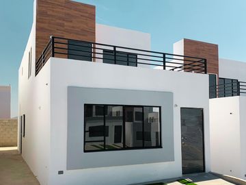 Casa en venta de 3 recámaras en zona Parque Industrial El Florido, con terraza y seguridad, Tijuana
