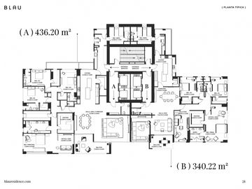Apartamento en venta PH Blau- Costa del Este (AB)