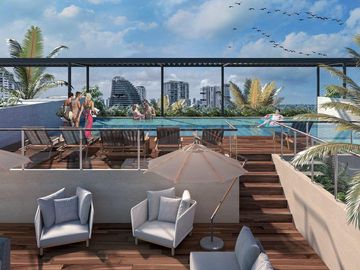 * Departamento penthouse en venta en Cancun