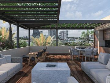 * Departamento penthouse en venta en Cancun