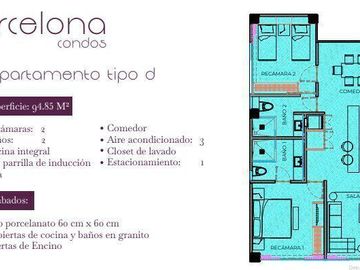 Departamento en venta en Av Nader, en el centro de Cancun
