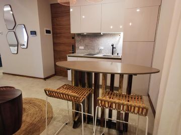 ENTREGA INMEDIATA, DEPARTAMENTO TIPO LOFT EN PLAYA DEL CARMEN, ROOFTOP/GYM/RESTAURANTE