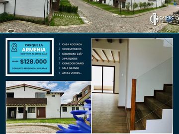 Venta de Casas 3 dormitorios en Dos Plantas a Estrenar Tipo Rústicas en La Armenia. SC