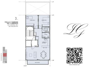 3 ambientes en venta en Villa Crespo