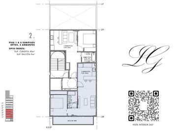 3 ambientes en venta en Villa Crespo