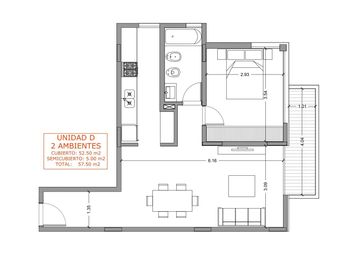 Departamento - S.Martin(Ctro)