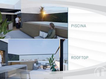 Departamento 2 ambientes con terraza 10° A, Moreno 4725- Caseros