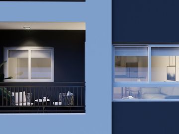 Departamento 2 ambientes con terraza 10° A, Moreno 4725- Caseros