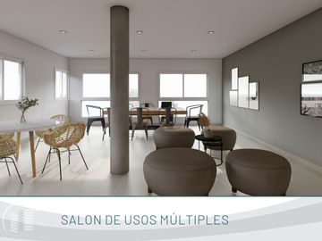 Departamento 2 ambientes con terraza 10° A, Moreno 4725- Caseros