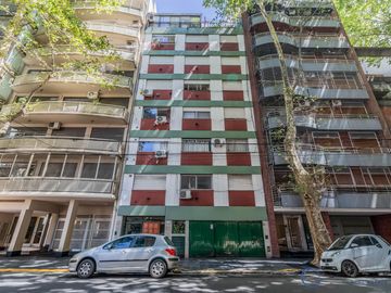 Departamento 2 ambientes con terraza propia y cochera en Palermo