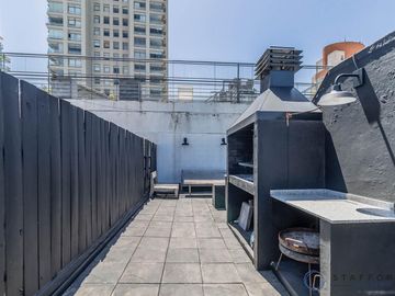 Departamento 2 ambientes con terraza propia y cochera en Palermo