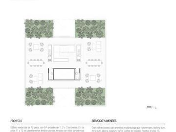 Venta departamento 2 ambientes con balcon terraza - Palermo Hollywood