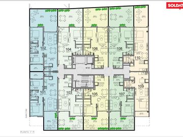 Departamento 2 ambientes - Parque Centenario, Espai Centenario
