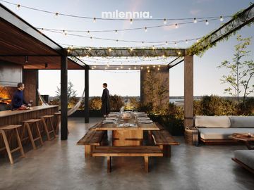NORDELTA - Milennia - Departamento de 4 ambientes  en venta con jardín  - ULTIMAS UNIDADES!