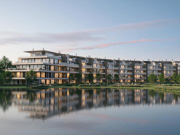 NORDELTA | LAGUNITA Departamento en venta de 3 ambientes con jardín y vista a la laguna