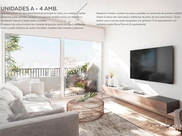 Departamento 4 ambientes en Almagro