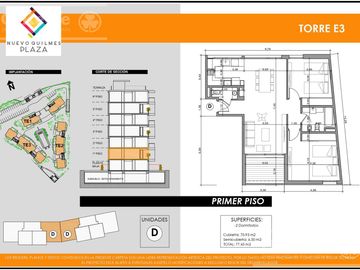 Departamento 3 ambientes en venta en Nuevo Quilmes Residencias