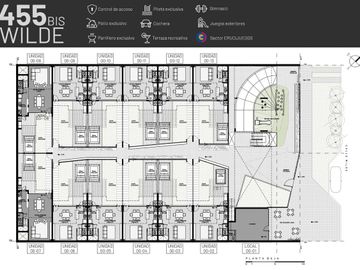 Condominio venta Fisherton 2 dormitorios terraza exclusiva Amenities