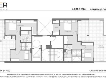 4° C - 45m2 totales - monoambiente divisible a estrenar -