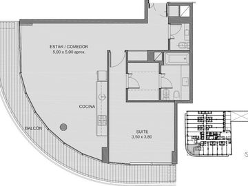 Departamento en Recoleta