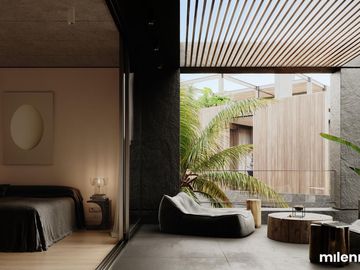 NORDELTA - Milennia - Departamento  de 2 ambientes en venta con jardín